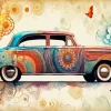 Bohemian Car Diamond Painting