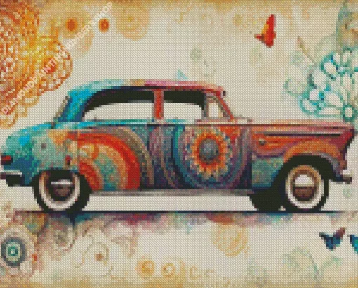 Bohemian Car Diamond Painting
