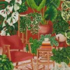 Bohemian Plant Diamond Painting