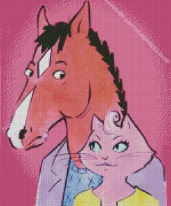 Bojack And Princess Carolyn Diamond Painting