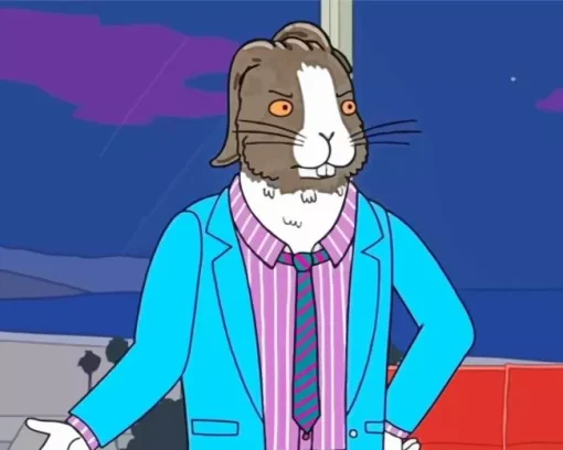 Bojack Horseman Bunny Diamond Painting