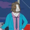 Bojack Horseman Bunny Diamond Painting