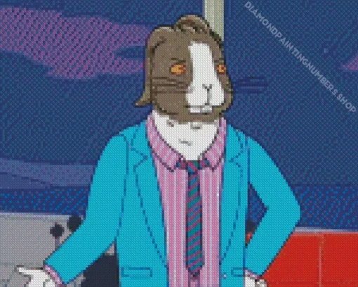 Bojack Horseman Bunny Diamond Painting