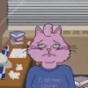 Bojack Horseman Princess Carolyn Diamond Painting