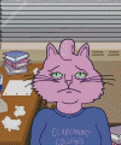 Bojack Horseman Princess Carolyn Diamond Painting