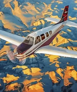 Bonanza Flying Diamond Painting