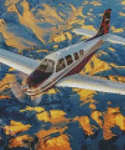 Bonanza Flying Diamond Painting