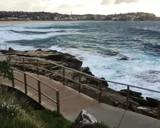 Bondi to Coogee Walk Diamond Painting
