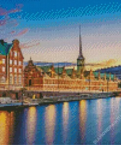 Borsen Copenhagen Place Diamond Painting