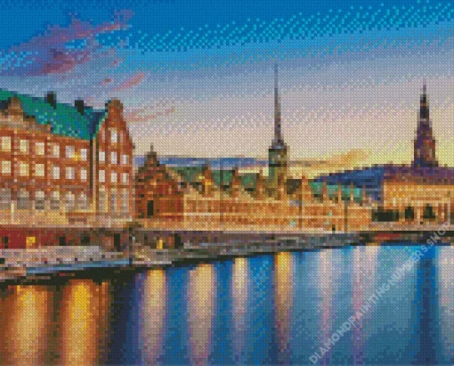 Borsen Copenhagen Place Diamond Painting