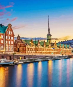 Borsen Copenhagen Place Diamond Painting