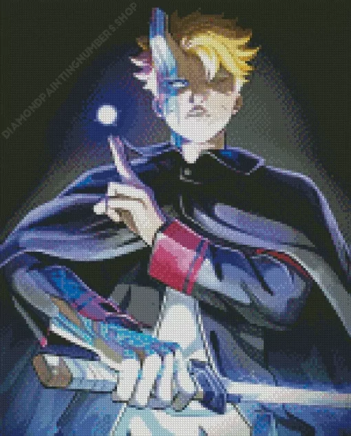 Boruto Chakra Nature Diamond Painting