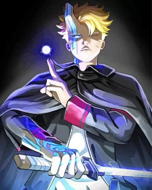 Boruto Chakra Nature Diamond Painting