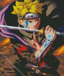 Boruto Uzumaki Diamond Painting