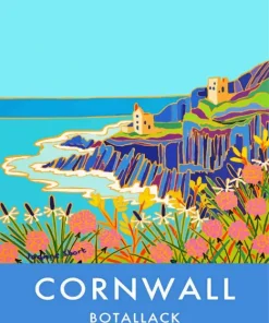 Botallack Tin Mine Poster Diamond Painting