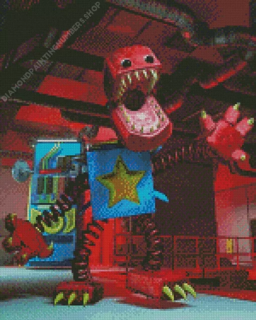 Boxy Boo Character Diamond Painting
