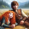Brave Merida Boyfriend Diamond Painting