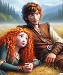 Brave Merida Boyfriend Diamond Painting