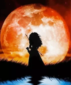 Brave Silhouette Diamond Painting