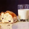 Bread And Milk Art Diamond Painting