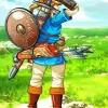Breath Of The Wild Link Diamond Painting