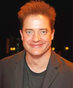 Brendan Fraser Smiling Diamond Painting