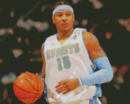 Carmelo Anthony Diamond Painting