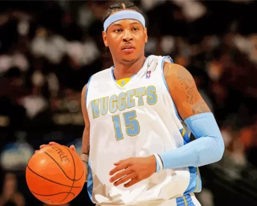 Carmelo Anthony Diamond Painting