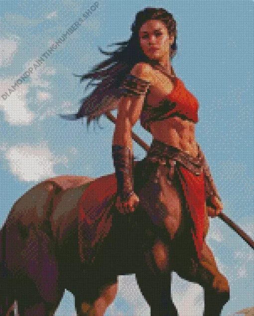 Centaur Girl Diamond Painting