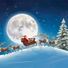 Christmas Sleigh Diamond Painting