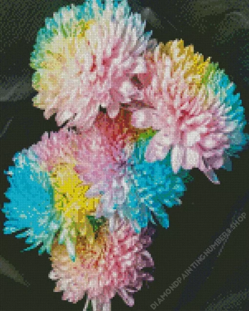 Chrysanthemum Flower Diamond Painting