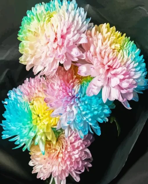 Chrysanthemum Flower Diamond Painting