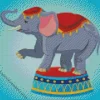 Circus Elephant Diamond Painting