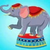 Circus Elephant Diamond Painting