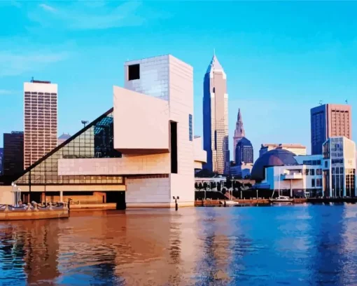 Cleveland Ohio Diamond Painting