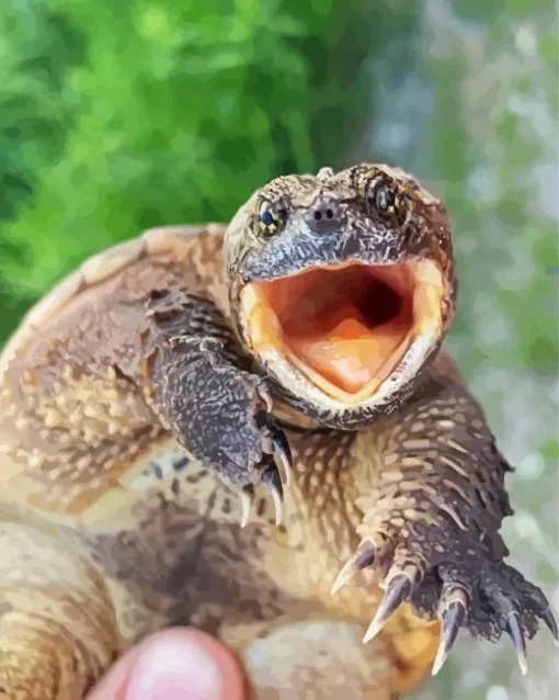 Common Snapping Turtle Diamond Painting