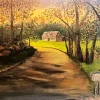 Cool Dirt Road Art Diamond Painting