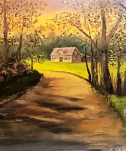 Cool Dirt Road Art Diamond Painting