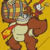 Cool Donkey And Diddy Diamond Painting