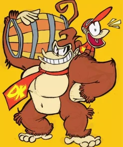 Cool Donkey And Diddy Diamond Painting