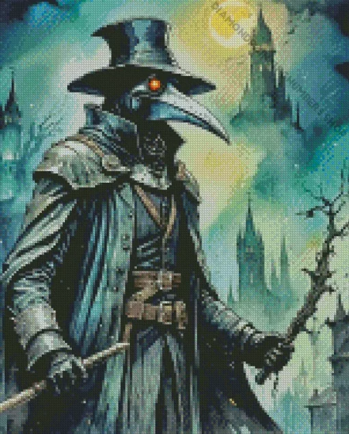Cool Dr Plague Diamond Painting