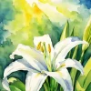 Cool Easter Lily Art Diamond Painting
