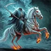 Cool Headless Horseman Diamond Painting