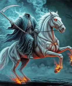 Cool Headless Horseman Diamond Painting