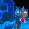 Coraline Cat Diamond Painting