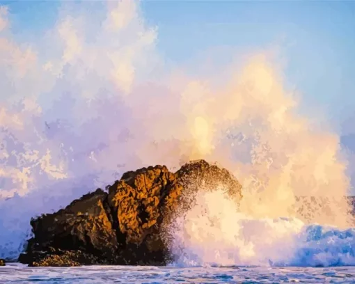 Crashing Wave Diamond Painting