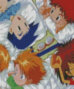 Digimon Adventure Characters Diamond Painting