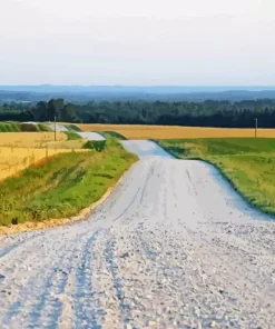Dirt Road Diamond Painting