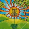 Disc Golf Art Diamond Painting