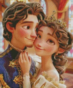 Disneyland Couple Art Diamond Painting